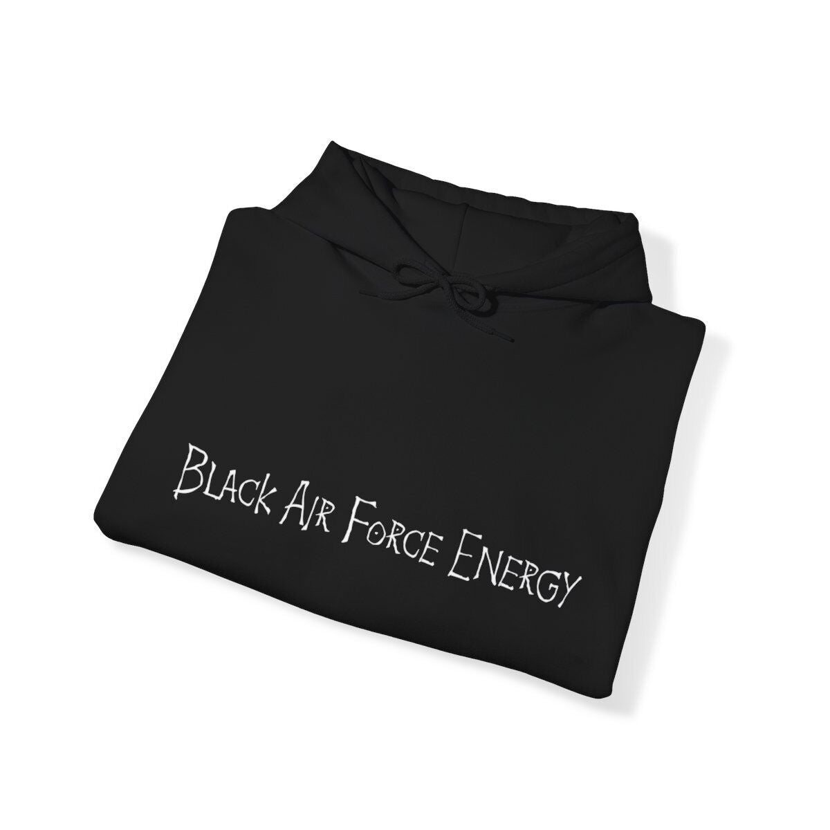 Black Air Force Energy Anime Hoodie