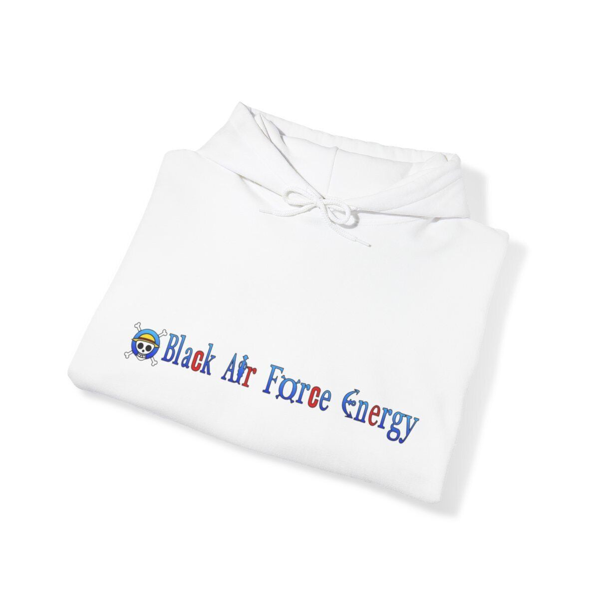 Anime Black Air Force Energy Hoodie