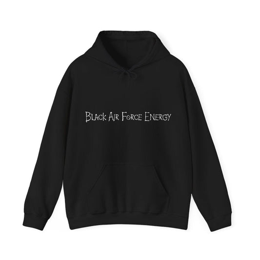 Black Air Force Energy Anime Hoodie